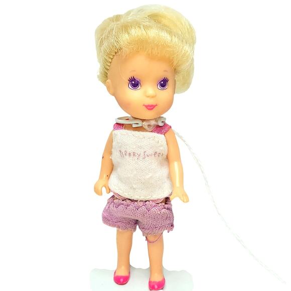 4" Vintage 1988 Kenner Wish World Kids Trisha Doll from Dream Queen Mirror - Picture 1 of 8